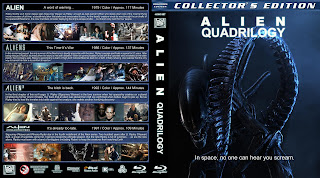 Capa do Dvd Bluray Alien Quadrilogy Collectors Edition