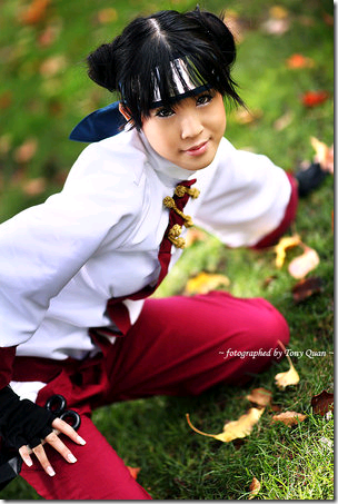 naruto cosplay - tenten