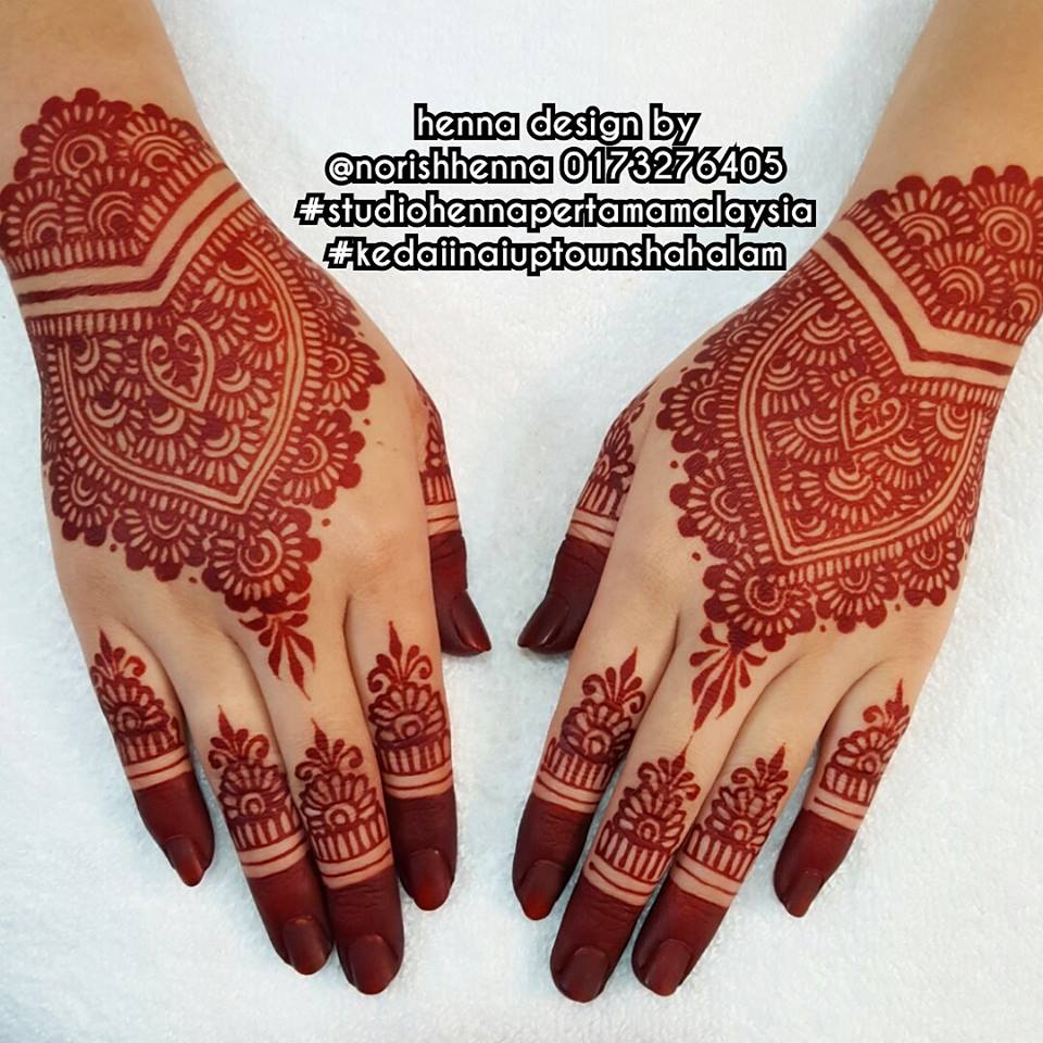 25 Koleksi Populer Gambar Henna Yg Gampang