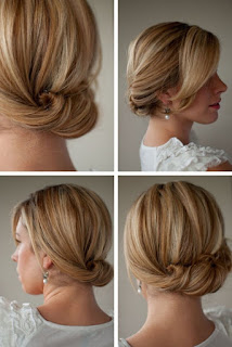 vintage wedding hairstyle for long hair yoohair Simple Vintage Wedding Hairstyle own