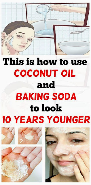 This Is How To Use Coconut Oil And Baking Soda To Look 10 Years Younger