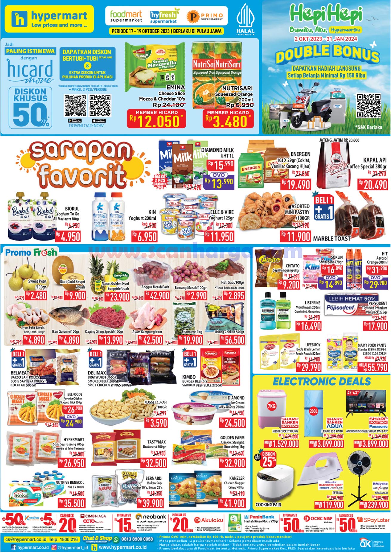 Promo Hypermart Weekday Terbaru 17 - 19 Oktober 2023