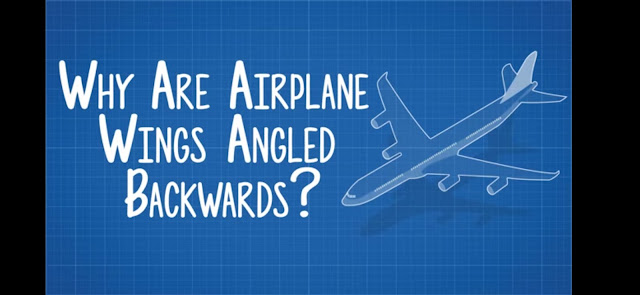 Why plane wings are  backwards...  .?