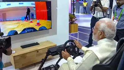 PM Narendra Modi Europe Car Test Drive Video
