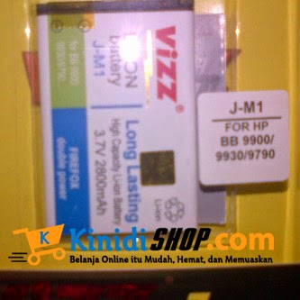 Baterai Double Power-BlackBerry J-M1