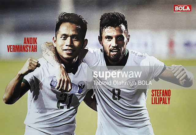 ANDIK VERMANSYAH DAN STEFANO LILIPALY INDONESIA 2016