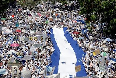 La Ceiba, Honduras, anti-zelaya protesters