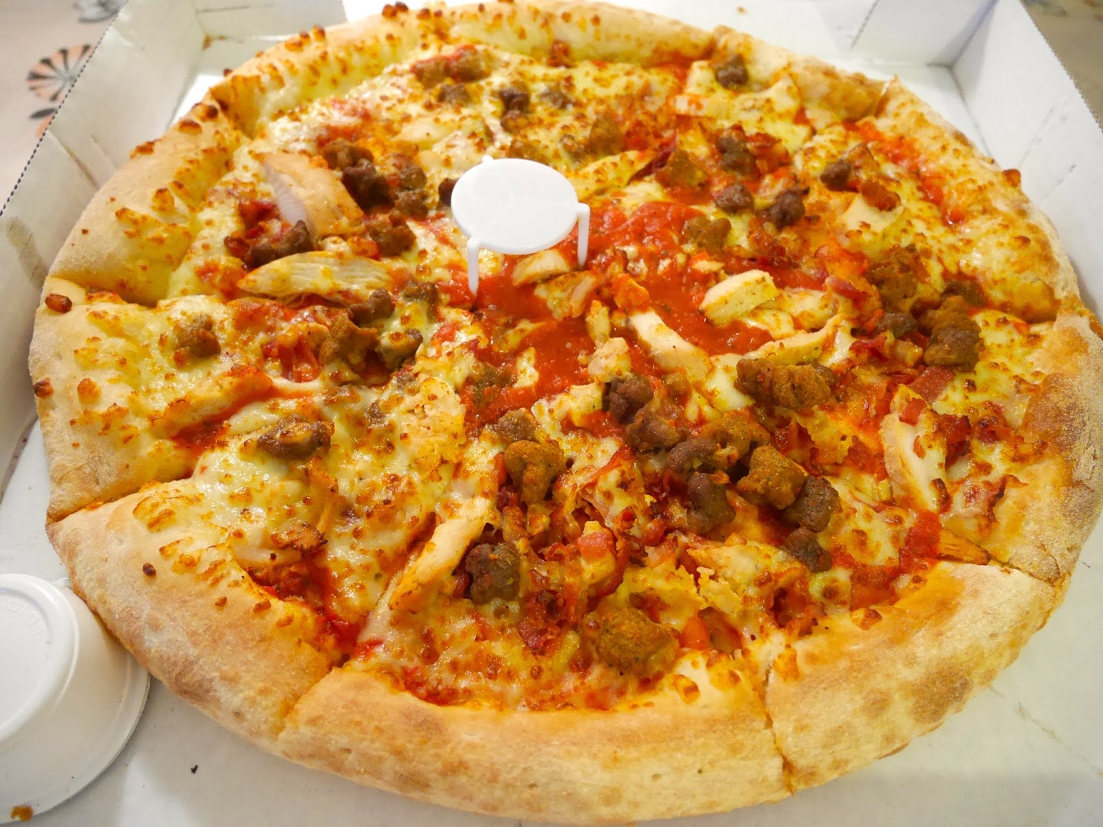 週末はパパジョンズ Papa Johns Pizza エディンバラ ポテトこぼれ話