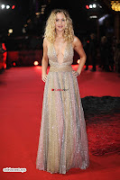 Jennifer Lawrence in a golde glittering gown at Red Sparrow Premiere in London ~  Exclusive Galleries 002.jpg