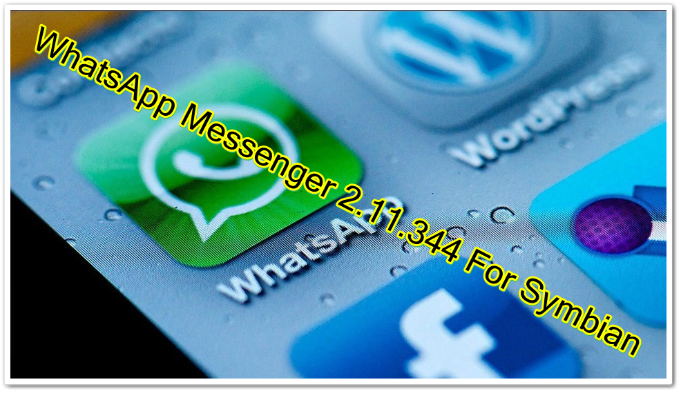 Download WhatsApp Messenger 2.11.344 For (Symbian)