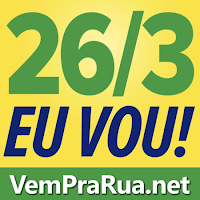 foto perfil eu vou para 26-3 manifestação amarela