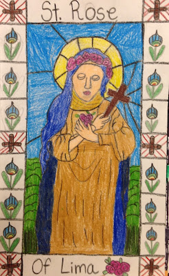 Catholic Saint Drawing Art Contest