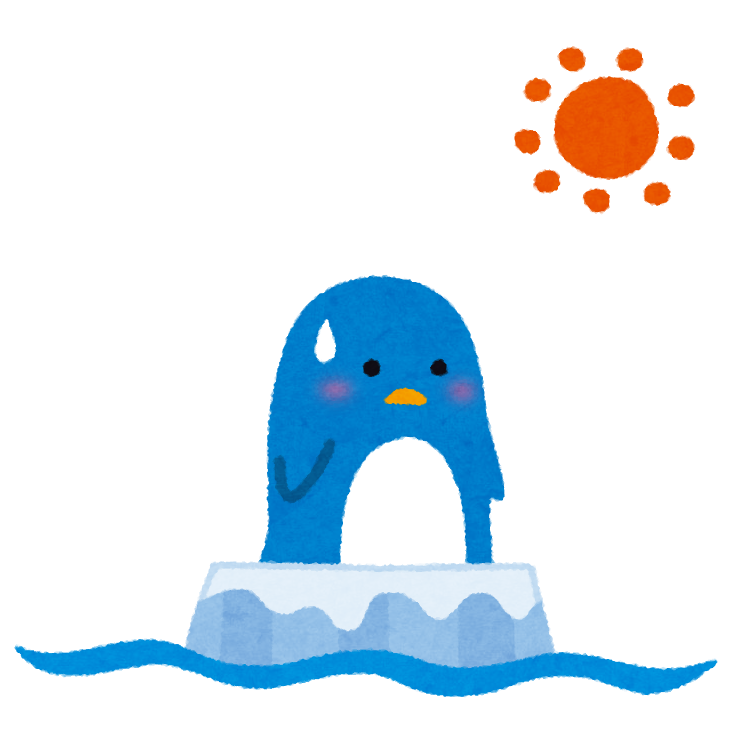 流氷に取り残されたペンギンのイラスト かわいいフリー素材集 いらすとや 流氷に取り残されたペンギンのイラスト かわいいフリー素材集 いらすとや