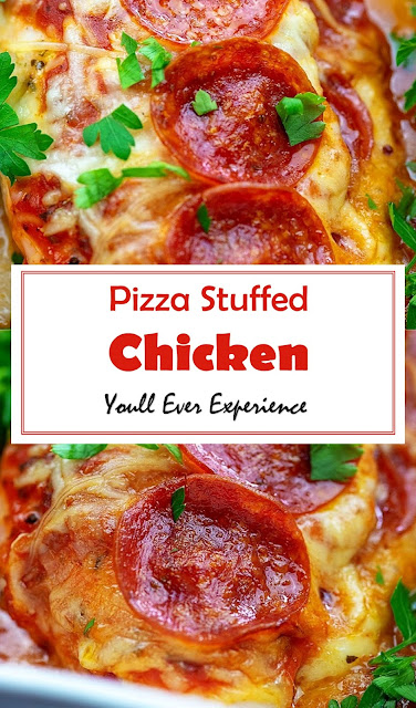 Pizza Stuffed Chicken Recipe