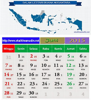 SELAMAT DATANG BULAN JUNI 2015