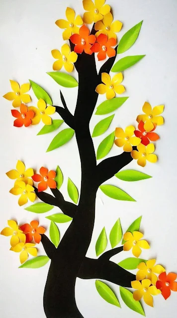 Ide Kreatif Membuat Bunga Hiasan Kelas dari Kertas