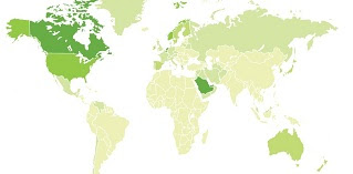 2011 Oil consumption per capita.