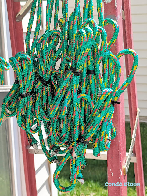 how to keep macrame cords from tangling