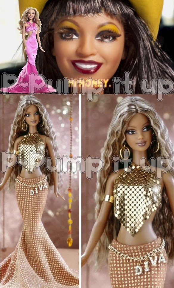 Linda e divina como sempre Beyonc arrasou em estilo barbie