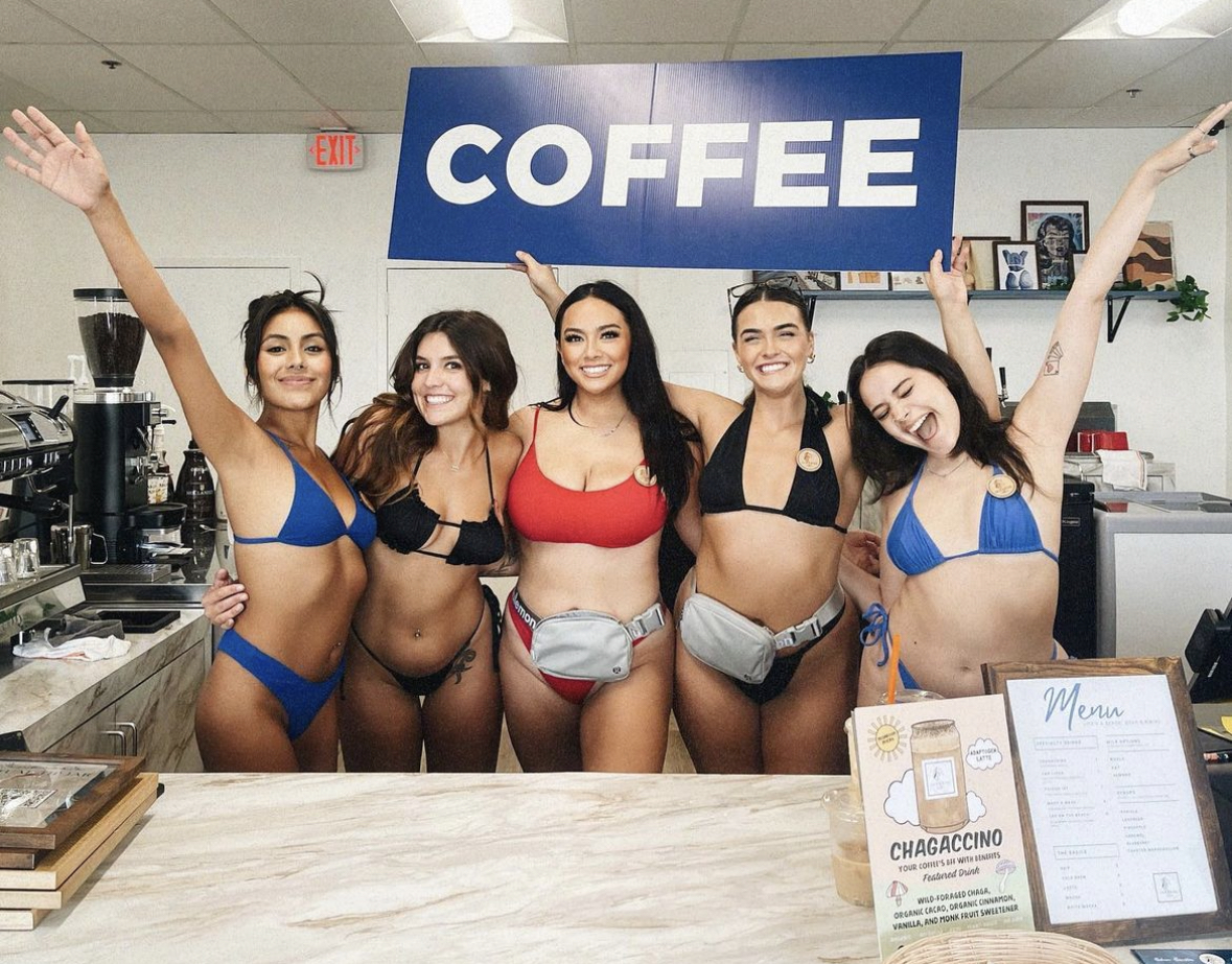 SanDiegoVille: San Diego's First Bikini-Clad Barista Cafe Ready To