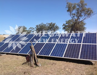 Solar irrigation system project in Australia