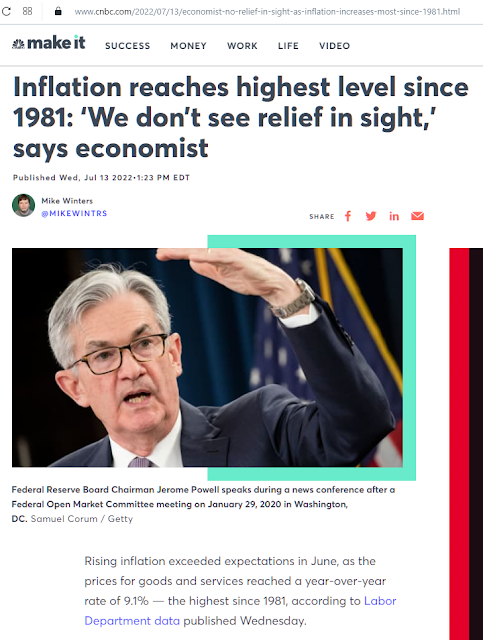 Jerome Powell inflation