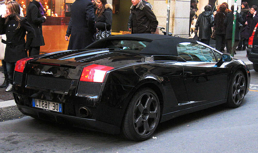 Lamborghini Gallardo Spyder Black