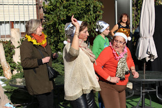 Fiesta de fin de año en la residencia de ancianos de la Fundación Miranda