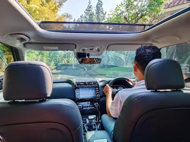 panoramic sunroof Hyundai Creta