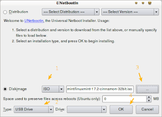 Cara Membuat Bootable File ISO Dengan UNetbootin