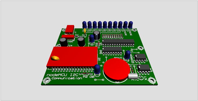 A DIY ESP8266 I2C Testing Board