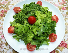 Green Salad with Avocado Dressing