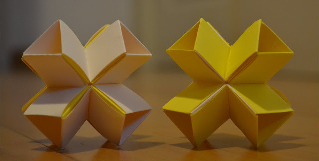 Kusudama Octaedro Modulo Heinz Strobl