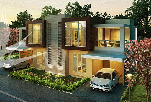 Modern Front Elevations India - AyanaHouse