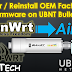 Revert back UBNT Bullet M2 firmware to OEM Factory Stock Firmware from DD-WRT or OpenWRT