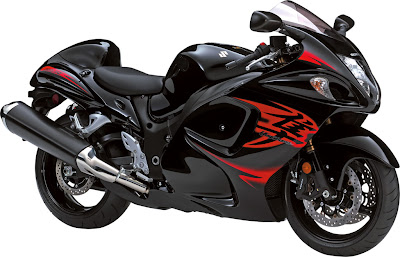 2011 Suzuki Hayabusa Black Red