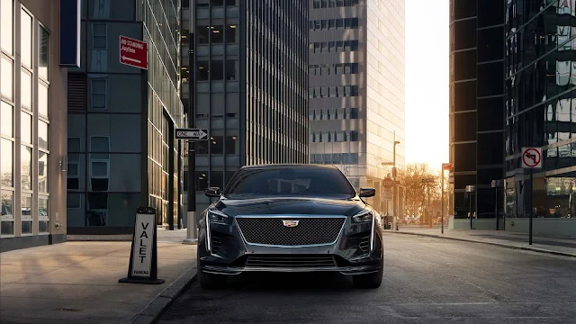 Papel de parede grátis 2019 Cadillac CT6 V Sport para PC, Notebook, iPhone, Android e Tablet.