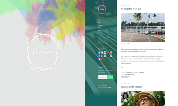 Salsa-Personal-Blogger-Template