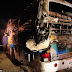 Bus-oil tanker collision kills 9 in Pakistan