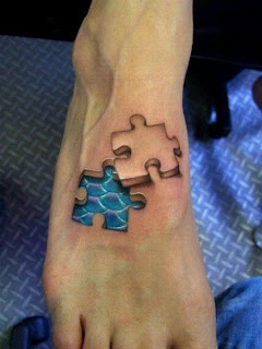 TATUAJES EN 3D EN PIE