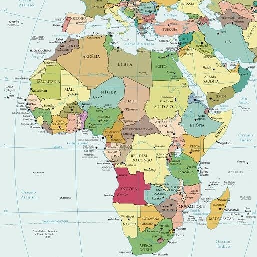 Países do Continente Africano: Etiópia