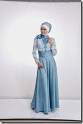 gaun pesta pernikahan muslimah