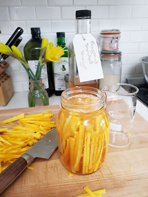 Carrots in vinegar