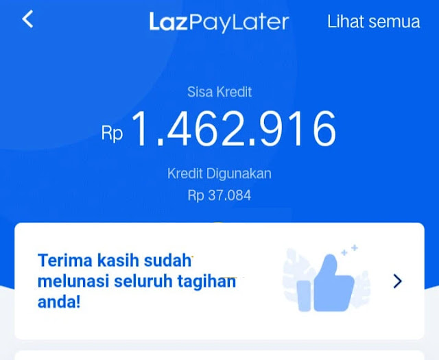 pinjam uang di lazada