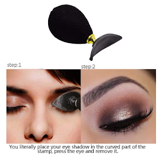 Generic 1pc Beauty Fashion Magic Eyeshadow Stamp Crease Lazy Makeup Applicator Eyes Makeup Tools Cosmetic Beauty Makeup Tools Facial