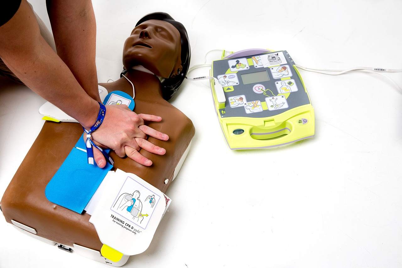 What is the purpose of a defibrillator?