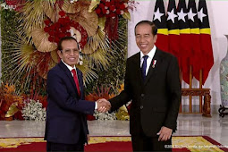 Jokowi Terima Kunjungan PM Timor Leste Taur Matan Ruak di Istana Bogor