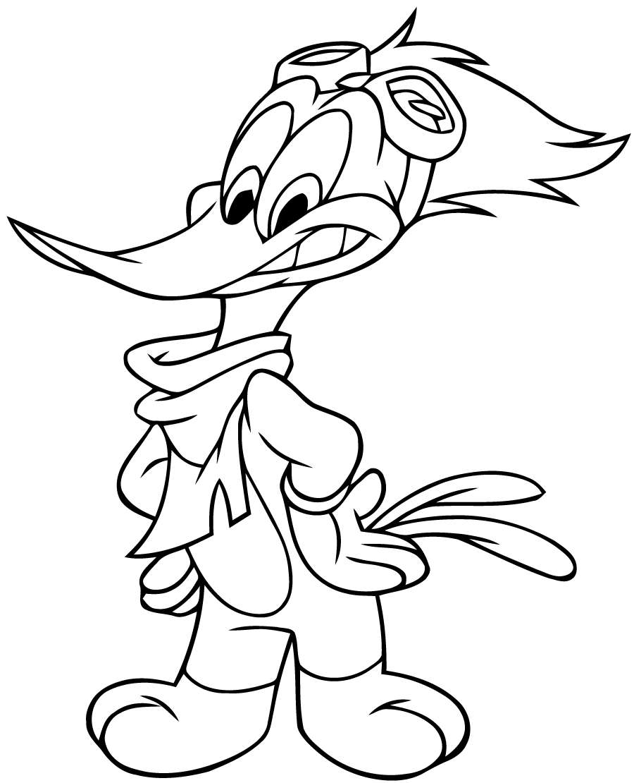 Woody Woodpecker Coloring Pages