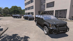 Arma3用CUP MODの車両パックで武装SUV