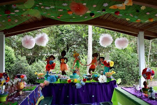 Decoracion Tinkerbell para Fiestas Infantiles, parte 1